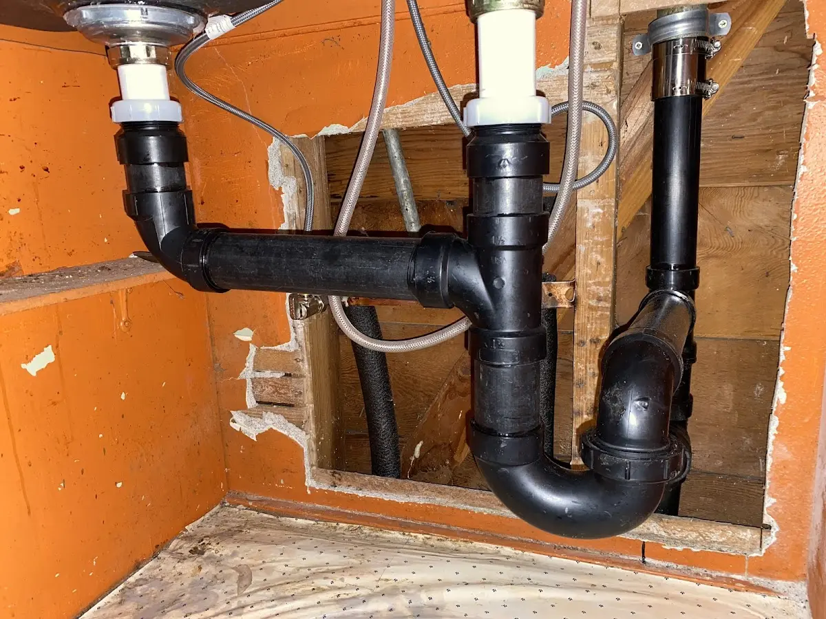 Professional Repiping Services equipment and tools on the job in Lower Oxford